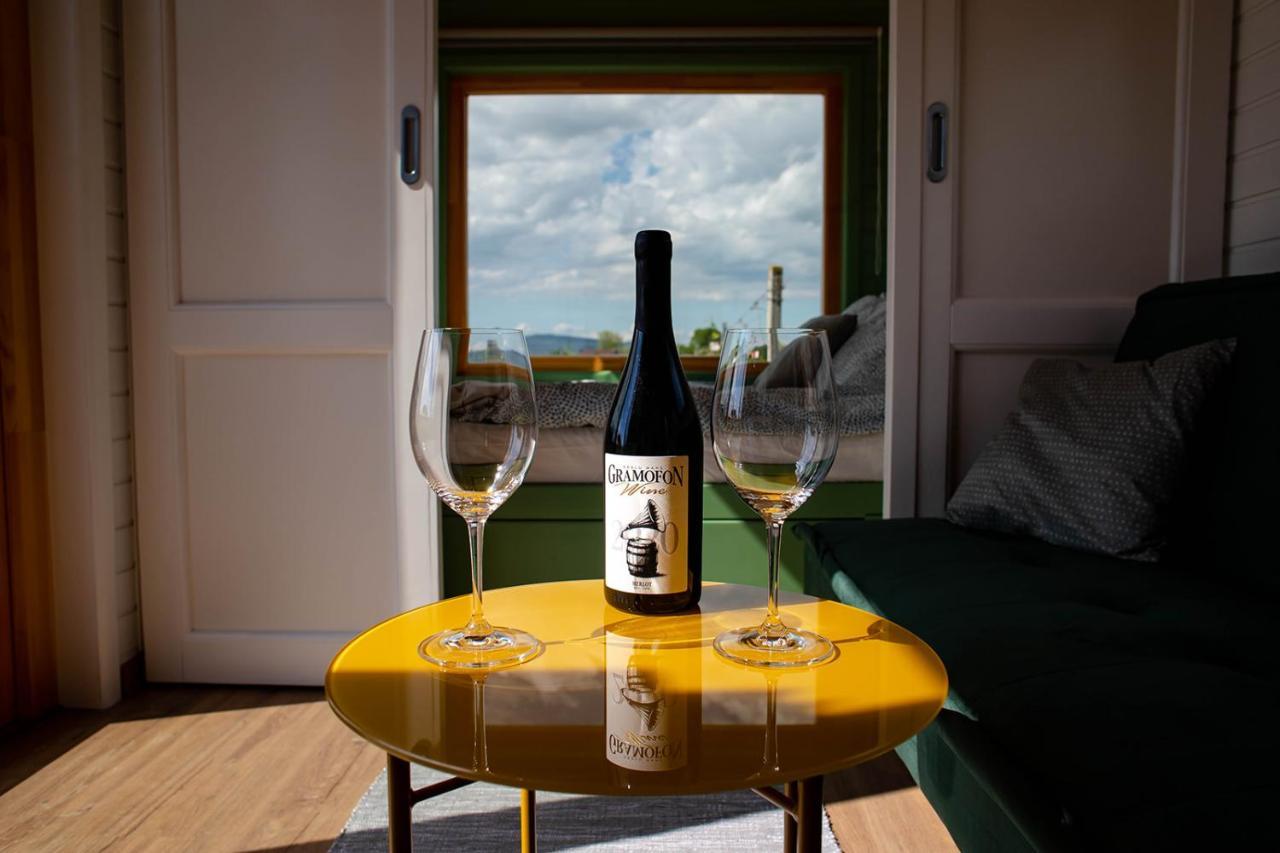 Tiny House In The Vineyard By Gramofon Wine Hotel Iordachianu Exterior foto